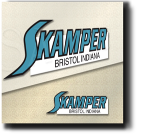 Skamper Travel Trailer Decal